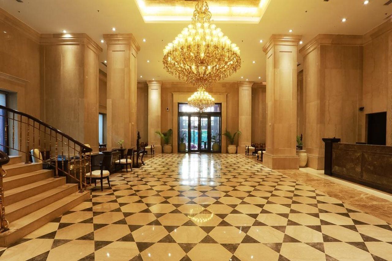 The Ashok, New Delhi Hotel Exterior foto Lobby